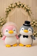 TW30 BRIDAL PENGUIN 30CM