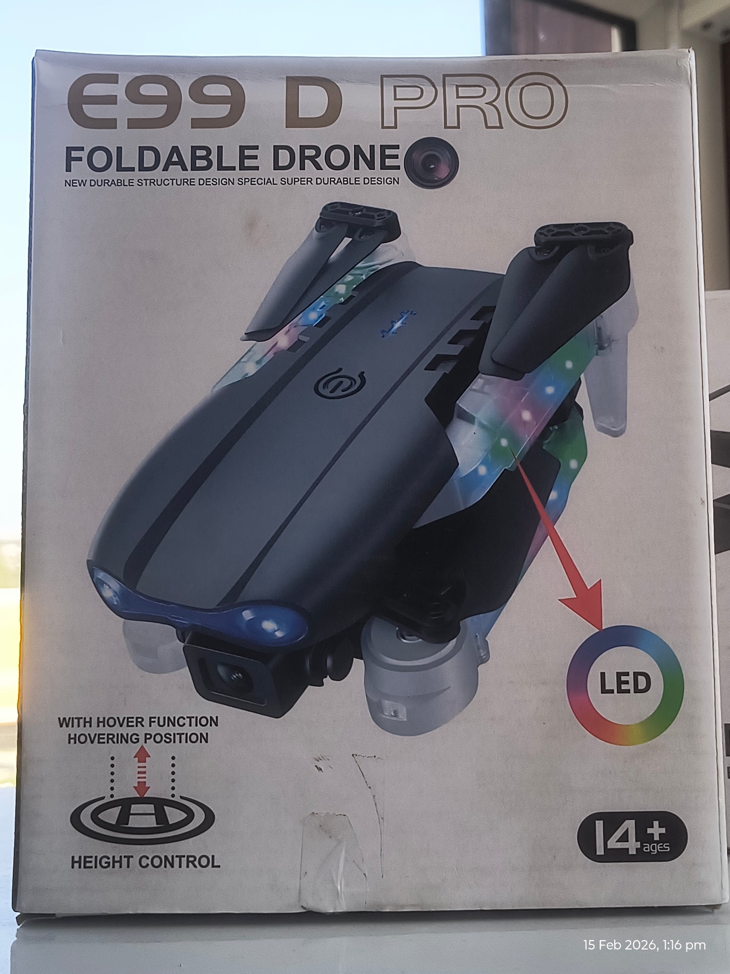 E 99 d pro foldable drone