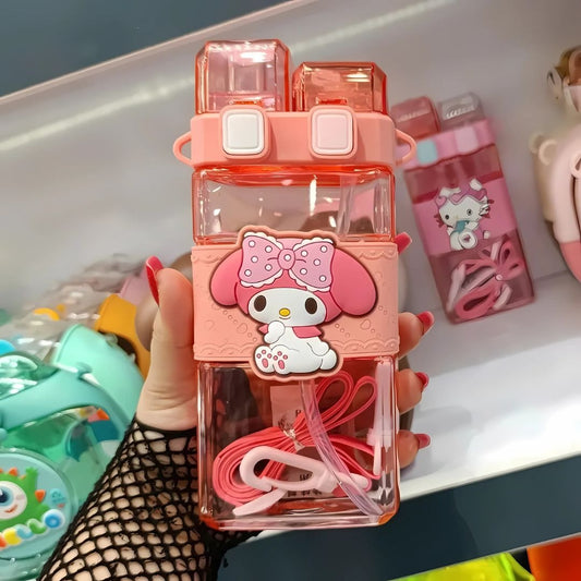 Sanrio Double Sippers Sanrio Double Drink Sipper 2 Drinks 1 Sipper