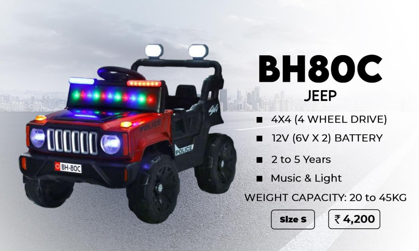 BH80C Police Edition Jeep | Premium 4x4 | S
