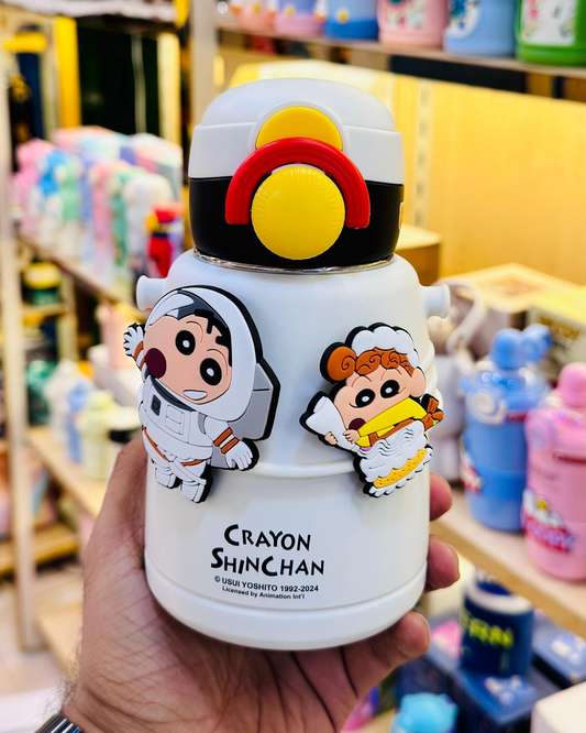 Shinchan Double Drink Bottle Crayon Shinchan Bottles Volume 600ml