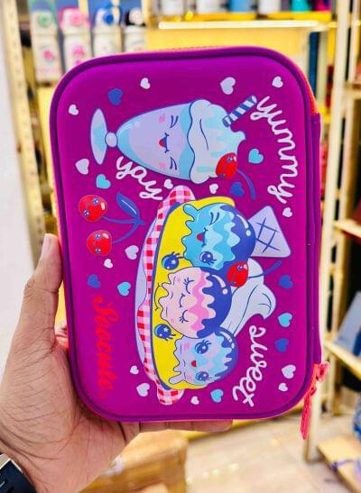 Ice Cream EVA Jumbo Pencil Pouch