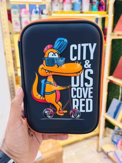 Dino EVA Jumbo Pencil Pouch