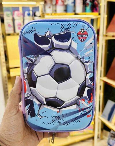 Soccer EVA Jumbo Pencil Pouch